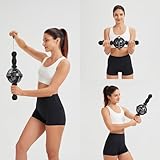 ACELETE Arm Gyro Ball Core Trainer Arm Exercise Torque Ball with Handle Forearm Strengthener for Stronger Arm Bones and Muscle with LED Light