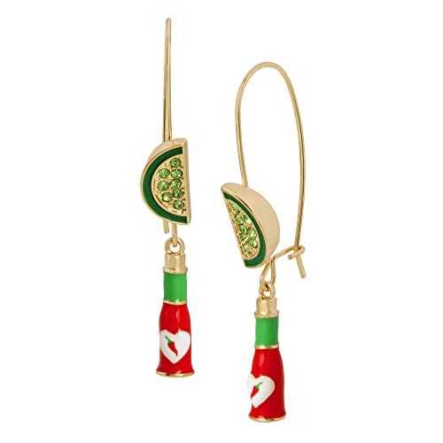 Betsey Hot Sauce Dangle Earrings