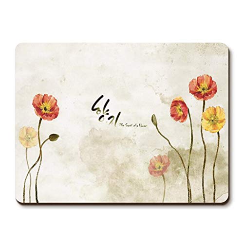 YaYiYo Plate Pad, Cork Hardboard Placemat Kitchen Table Insulation Bowl Mat Coaster Western Tableware Mat 2PCS for Home - 40 x 30 cm (15.7 X 11.8 Inch)
