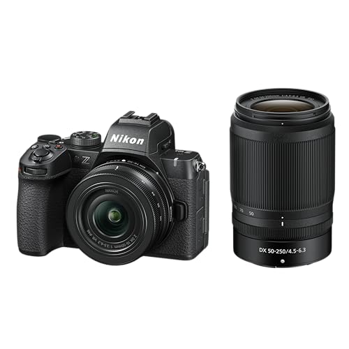 Nikon Z50 II with Two Lenses | Compact mirrorless Stills/Video Camera with Easy Color presets and Wireless Photo Sharing | Nikon USA Model