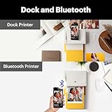 KODAK Dock Plus 4Pass Instant Photo Printer (4x6 inches) + 90 Sheets Gift Bundle