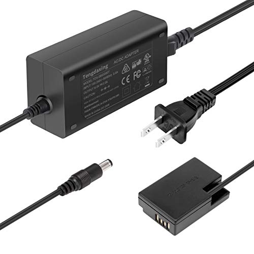 Tengdaxing ACK-E18 Power Adapter LP-E17 Dummy Battery for Canon EOS Rebel T6i T6S T7i T8i SL2 SL3 77D 200D 200D II 250D 750D 760D 800D 850D 8000D RP R8 R10 Cameras