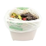 Natur-Bag Compostable Trash Liner Retail Packs, 3 Gallon, 600 Count