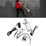 36V 350W Electric Scooter Controller, Electric Scooter Controller Kit Electric Scooter Parts with Circuit Board Thumb Throttle for Safe Cycling