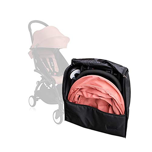 SeedFuture Stroller Storage Bag Black for Babyzen Yoyo, Stroller Accessories and Pram Travel Backpack Large