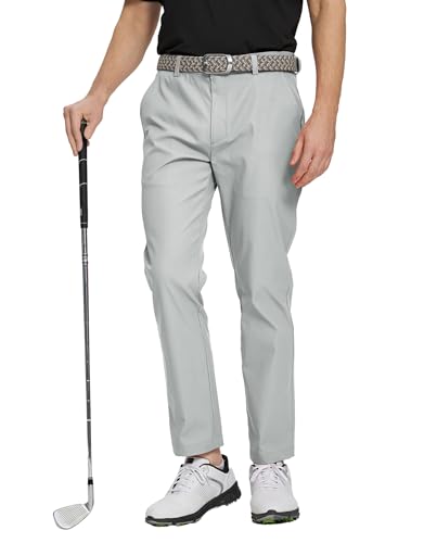 M MAELREG Dress Pants for Men Straight Fit Stretch Quick Dry Lightweight 5 Pockets Business Casual Golf Pants Men