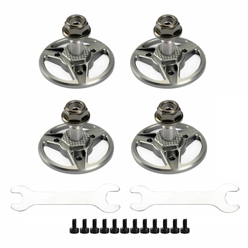 Buddy RC Motor Prop Adapter Set for DJI FPV Drone, Aluminium Propellers Adapter Mounts Set with M5 Mounting Hole for 5.2 Inch FPV Props（4PCS）