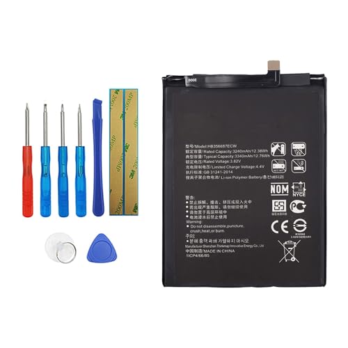 Vvsialeek HB356687ECW Replacement Battery Compatible with Huawei P30 Lite/Mate 10 Lite/Honor 7X/Nova 3i/ Nova 2/Nova 2 Plus/Nova 2S/Nova 2i/Nova 4E with Toolkit