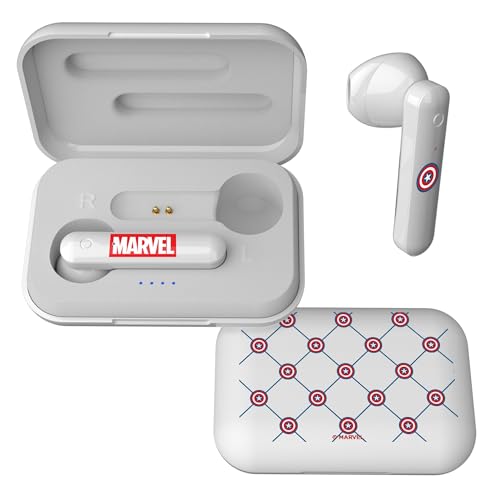 Keyscaper Marvel Avengers Captain America Pattern Wireless TWS Earbuds