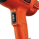 BLACK+DECKER Heat Gun, Corded, Dual Heat Settings up to 1000 Degrees, 1350 Watt (HG1300)