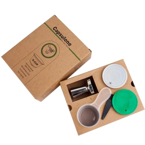 Capsulone stainless steel milk foam capsule coffee pod fit for dolce gusto coffee machine stainless steel tamper