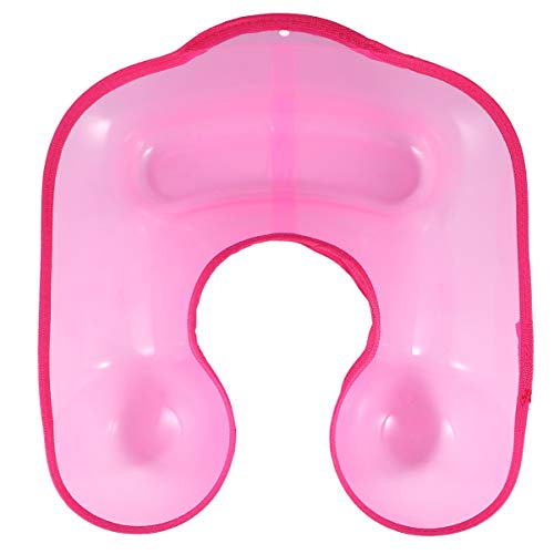 ARTIBETTER Salon Hairdressing Neck Tray Plastic Hair Coloring Shoulder Support Cover Hair Cutting Shoulder Catcher Pink