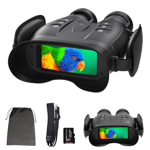 oneleaf.ai Find NV200 True 4K 35mm Night Vision Binoculars, Night Vision Goggles for Observation/Hunting, Night Viewing Distance up to 600M (Day Viewing Distance up to 6KM)