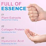 VESPRO 100 Pack Collagen Essence Sheet Facial Masks, Bulk Face Masks Skincare, Hydrating Face Masks for All Skin Types, Moisturizing and Soothing, Natural Skin Care Spa Face Mask