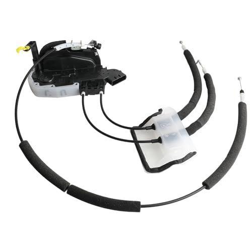 Power Door Lock Actuator Door Latch with Cables, Fits for 2008-2012 Infiniti EX35 2014-2017 QX50 Front Left (Driver Door), Repalces OEM 80501-1BA0A, DL363