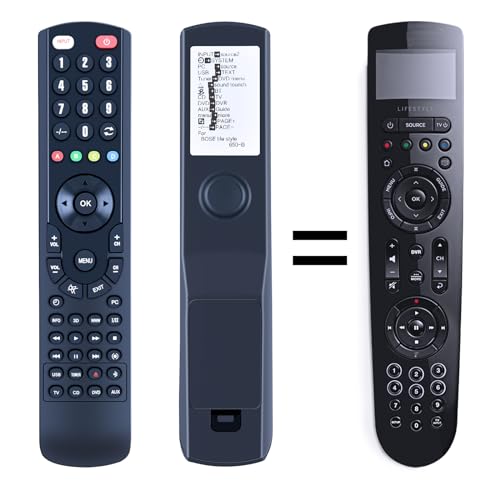 PZL Replacement Remote Control for Bose Lifestyle 650/600/550 Media Center 743877-0010