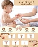 Lictin Baby Healthcare and Grooming Kit, 26 in 1 Rechargeable Baby Nail Trimmer Electric Set,Safe Baby Nail File with Auto Light, Newborn Baby Safety Care Set for Newborn Infant Toddlers Boys Girls