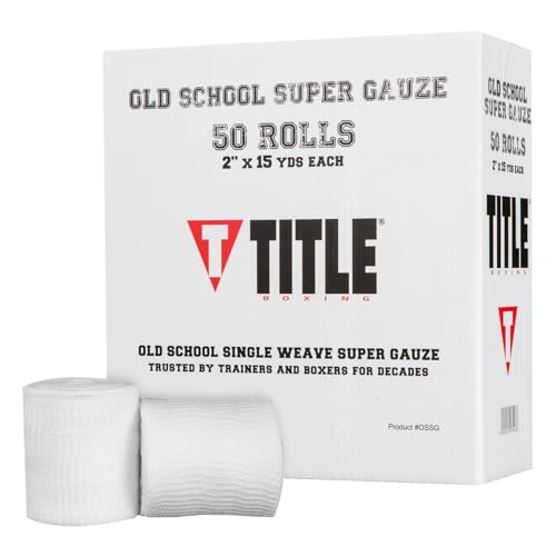 Title Boxing Old School Super Gauze 50 Rolls