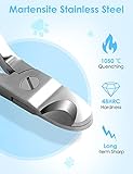 Gobeigo Upgrade Wide Open Dog Nail Clippers for Large Dogs Cut Like Butter, Heavy Duty Dog Nail Trimmer Full Metal Razor Sharp Professional for All Dogs Cats with Thick Toenail