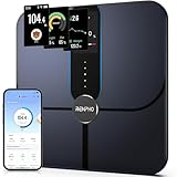 RENPHO Smart Scale, Body Fat Scale with TFT LCD, FSA HSA Eligible Scale for Body Weight with 18 Metrics, Wi-Fi Scale with BMI, Body Fat, Muscle Mass, Rechargeable, Elis Nova