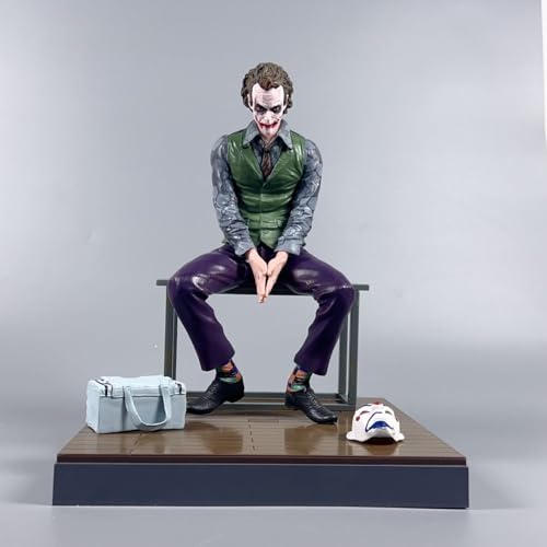 Gotham Knight, Heath Ledger, The Joker, PVC Collectible Model, Suicide, Anime & Movie Character Model, Car Decorative Items, Car Top Joker Decorative Model