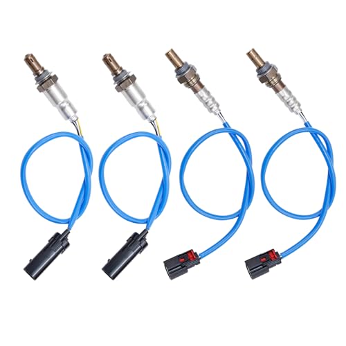 LHCMRL Oxygen O2 Sensors Upstream Downstream 234-5038 234-4490 Compatible with Ford 3.5L 3.7L 2011-2014 Mustang for F-150 Escape Explorer Flex for Lincoln MKS MKZ MKT Mariner Milan