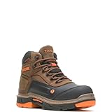 Wolverine Men'sOverpass 6" Mid Composite Toe Waterproof Work Boot, Summer Brown, 10.5 X-Wide