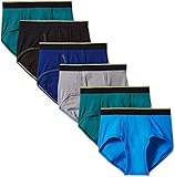 BILLIONHATS 72 Pack Men Cotton Briefs in Bulk for Homeless Shelter Donating, Wholesale Underwear for Mens (72 Pack Assorted Briefs)