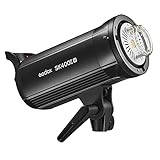 Godox SK400II-V Strobe Flash, SK400IIV 400Ws Studio Strobe Light, 2.4G X System, Recycle Time 0.1-1.5s, with LED Modeling Lamp Compatible Bowens Mount for Wedding, Portrait, Product Photography