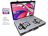 WYGAMING Portable 20000 in 1 Metal Box 3D Arcade Game Console, 22 inch Screen Retro Electronic Game Console, with Search/Hide/Save/Load/Pause Functions