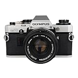 Generic Olympus OM10 Vintage SLR 35mm Film Camera with f/1.8 50mm Prime Lens (Renewed), Silver / Black