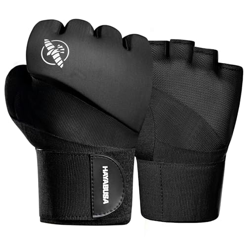 Hayabusa Elite Quick Wraps - Black, Medium