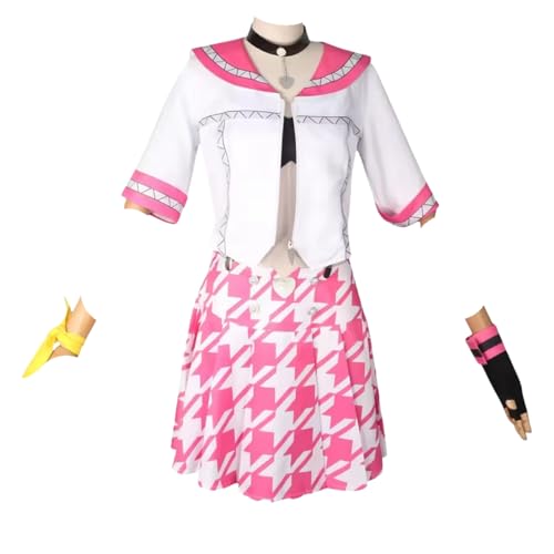 P5 Kujikawa Rise Cosplay Japanese JK School Uniform Halloween Carnival Role Play Uniform (Male M)