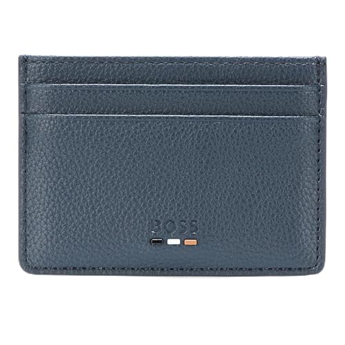 BOSS, Ray Small Logo Card Holder, northern blue, One Size
