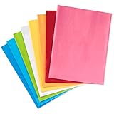 Hallmark Tissue Paper, 120 Sheets (Classic Rainbow, 8 Colors) for Birthdays, Mother's Day, Graduation, Gift Wrap, Crafts, DIY Paper Flowers, Tassel Garland and More