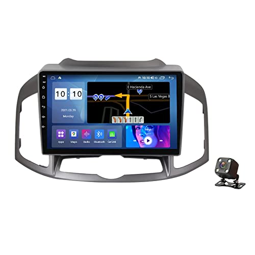 Android 11.0 Car Stereo 2 Din with 9'' IPS Touch Screen Head Unit for Chevrolet Captiva 2011-2017 Support WiFi SWC Carplay Bluetooth DSP RDS Multimedia Player