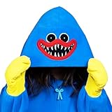 Poppy Playtime Huggy Wuggy Costume Hoodie Onesie