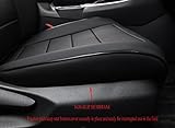 EKR Custom Fit Corolla Car Seat Covers for Select 2014 2015 2016 2017 2018 2019 Toyota Corolla S SE Sedan - Full Set,Leather (Black)