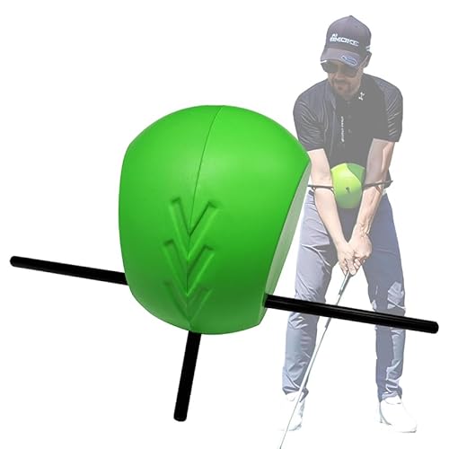 MELE LINKS The Connector Golf Training Aid, Golf Swing Trainer for Posture Correction Practice, Golf Swing Training Aid, Golf Training Aids Helps Train Proper Swing Mechanics, Arm Structure (Green)