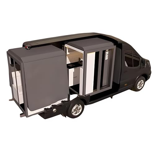 Modular Camper Van Conversion Kit for Sprinter Van and Ford Transit | Removable Van Interior with Bed, Couch, Fridge | RV Upgrades, Van Accessories, and Camper Must Haves 2025