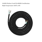 Toronce 10Feet Professional Compatible powerCON True1 Male to Female Power True 14WAG Extension Cable(10-Ft, 1 Pack)