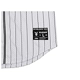 Playboy Men's Mesh Button Down Baseball Jersey (White, L)