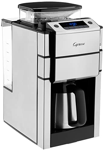 Capresso 488.05 Team Pro Plus Thermal Carafe Coffee Maker, One Size, Silver, 10 Cup