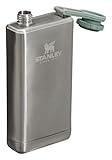 Stanley Legendary Classic Pre-Party Liquor and Spirit Flask - 8 Ounce - Stainless Steel Pocket Friendly Flask