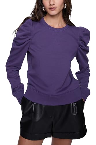 REBECCA MINKOFF Women's Janine Sweatshirt, Dusk