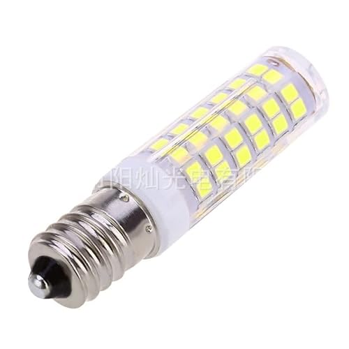 EMFYL Luopan Indoor Lighting 10pcs/lot Led Corn Light 7W Ceramic G4/G9/E14 75LED 2835SMD AC220V LED Mini Light Source AC85-265V (Color : E14 White, Size : 7W 85-265V)