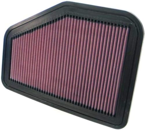 K&N Engine Air Filter: High Performance, Washable, Replacement Filter: Fits 2006-2017 CHEVROLET/HOLDEN/HSV/PONTIAC (SS, Calais, Commodore Strom, GTS, GTS R, Clubsport, Grange, Maloo, G8), 33-2919 , Black