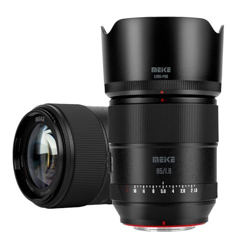 Meike 85mm f1.8 Pro Full Frame STM Auto Focus Medium Telephoto Lens High Resolution 8K Fixed Portrait Lenses for Fujifilm X Mount Mirrorless Cameras X-S10 XT4 XT5 XT10 XT20 XT30 X-A2 X30 X70