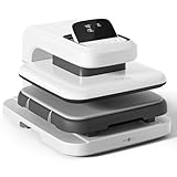 HTVRONT Auto Heat Press 2 - Heat Press Machine for T Shirts with Adjustable Pressure & Higher Heating Height, Heats Up Fast and Evenly Heat Press 15x15 for HTV, Sublimation, Heat Transfer Projects