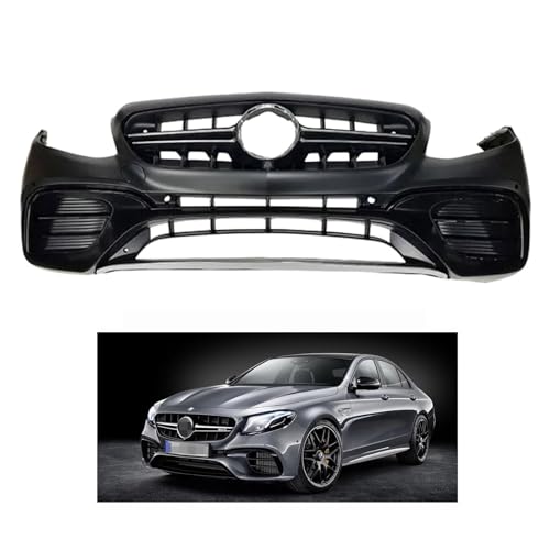 Front Bumper with PDC Holes Compatible with 2016 2017 2018 Mercedes W213 E Class E63 AMG Style-E2300/E400